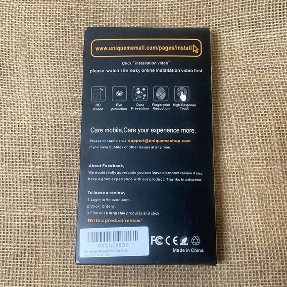 UniqueMe Screen Protectors 4pack for IPhone 12 Pro Max 5G - Picture 2 of 3